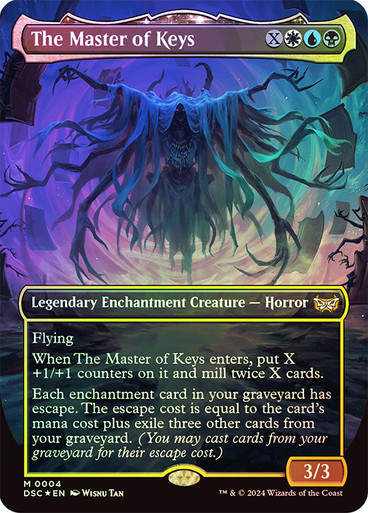 The Master of Keys (DSC) (4) / Borderless Foil