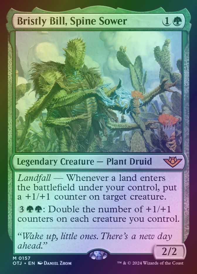 Bristly Bill, Spine Sower (POTJ) (157p) / Foil