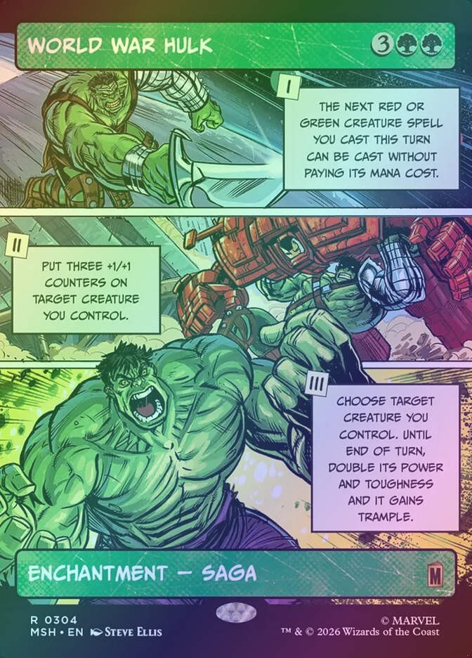 World War Hulk (MSH) (304) / Showcase / Foil