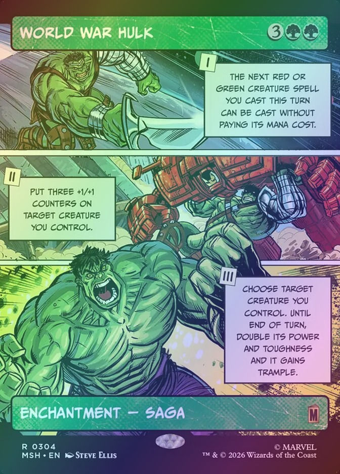 World War Hulk (MSH) (304) / Showcase / Foil
