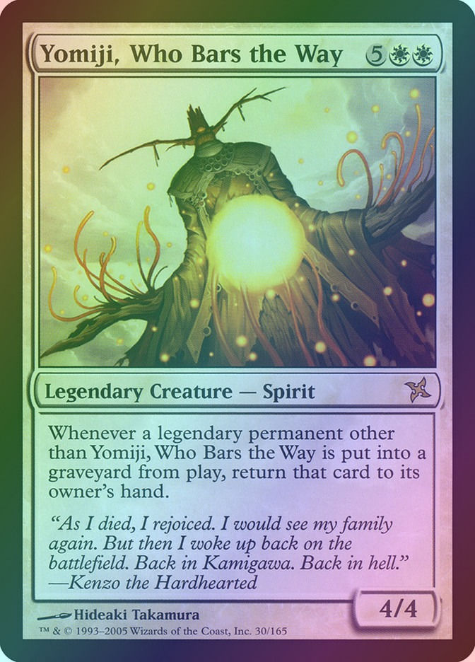 Yomiji, Who Bars the Way (BOK) (30) / Foil