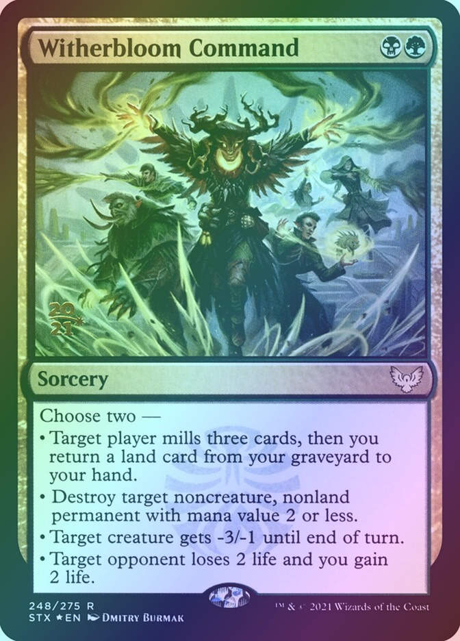 Witherbloom Command (PSTX) (248s) / Foil