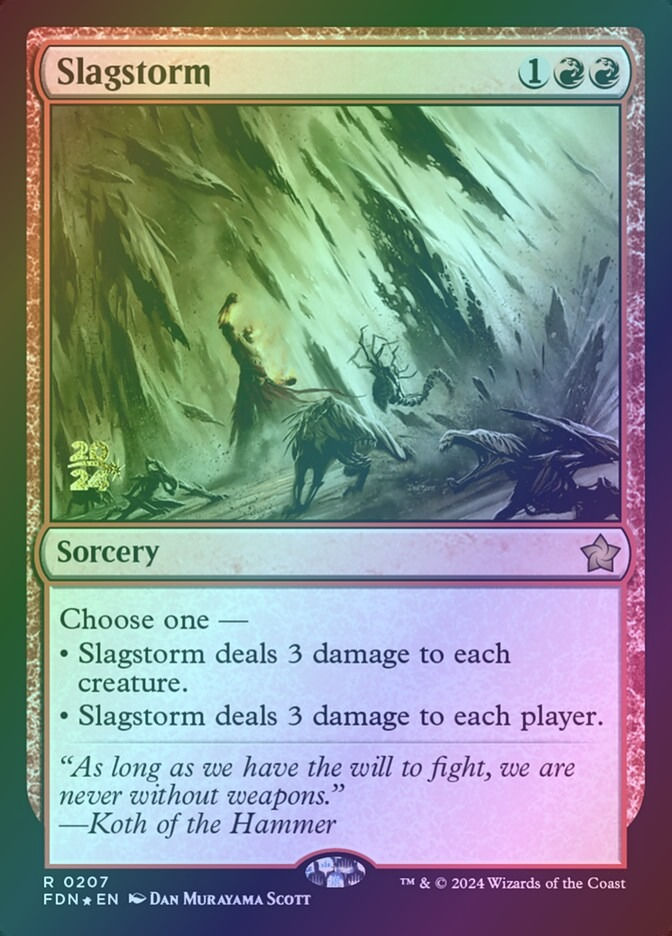 Slagstorm (PFDN) (207s) / Foil