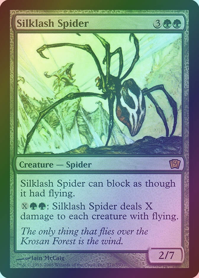 Silklash Spider (9ED) (271★) / Foil