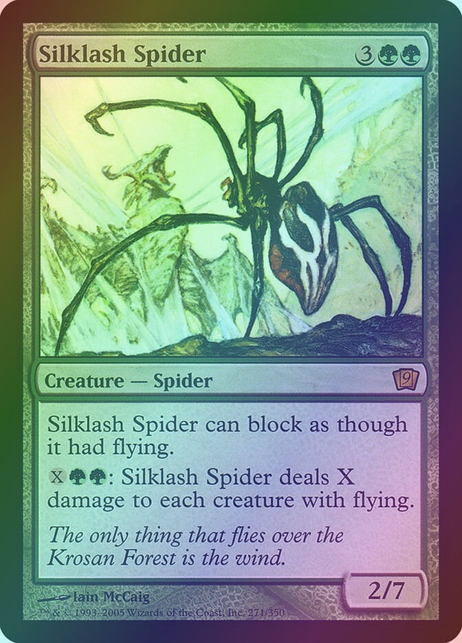 Silklash Spider (9ED) (271★) / Foil