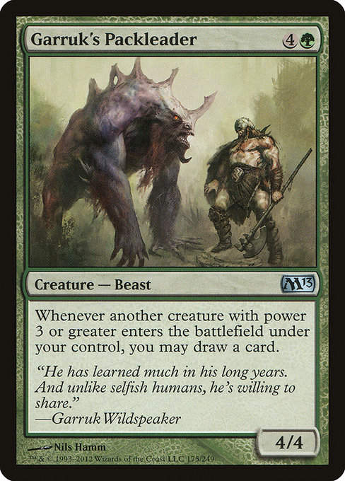 Garruk's Packleader (M13)
