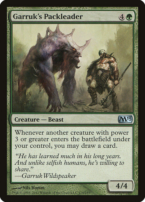 Garruk's Packleader (M13)