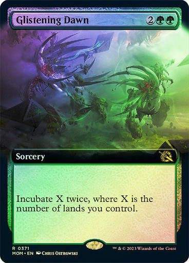 Glistening Dawn (mom_371) / Extended Art / Foil