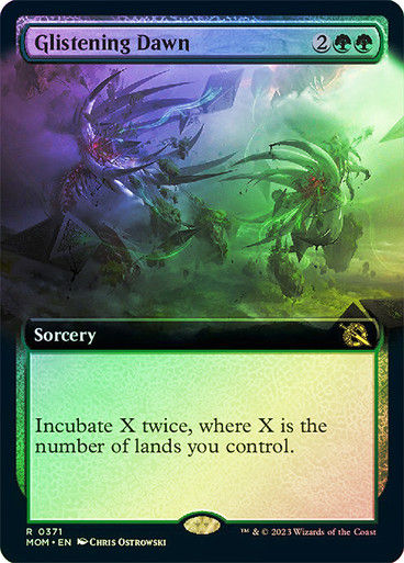 Glistening Dawn (mom_371) / Extended Art / Foil