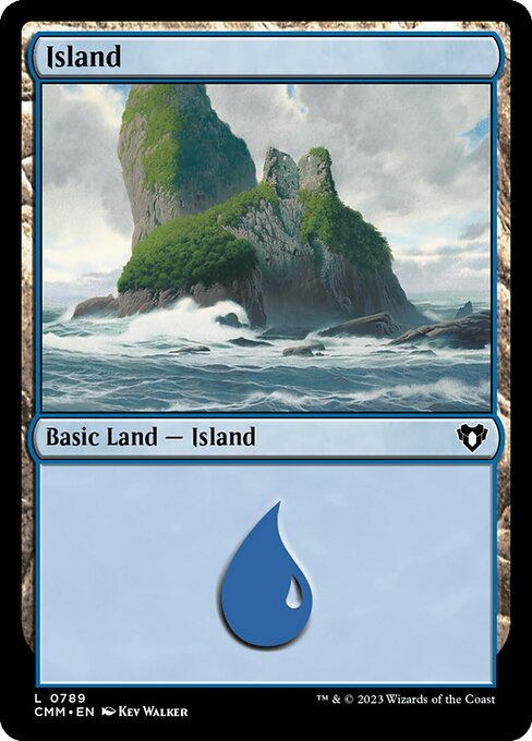 Island (cmm) (cmm_789) (Commander Deck)