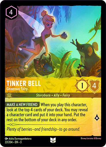 Tinker Bell - Generous Fairy (LOR_ITI) / Foil