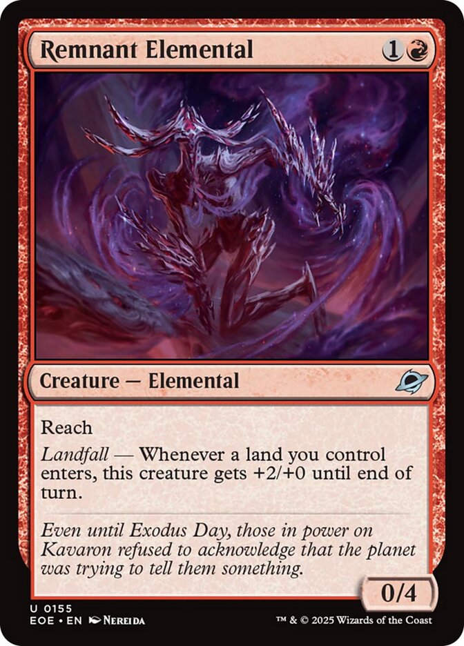 Remnant Elemental (EOE) (155)