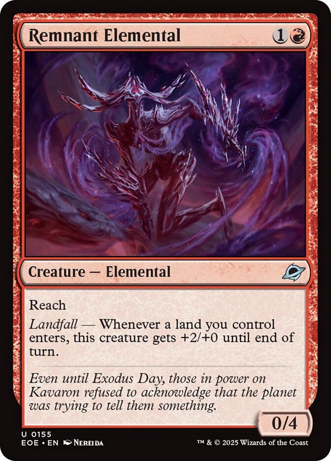 Remnant Elemental (EOE) (155)