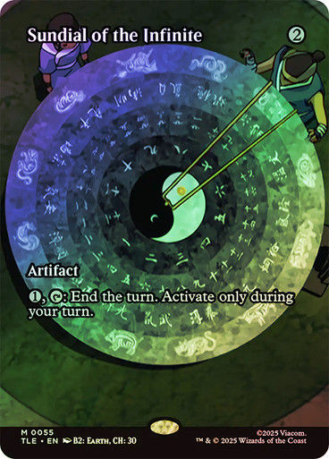 Sundial of the Infinite (TLE) (55) / Borderless / Foil