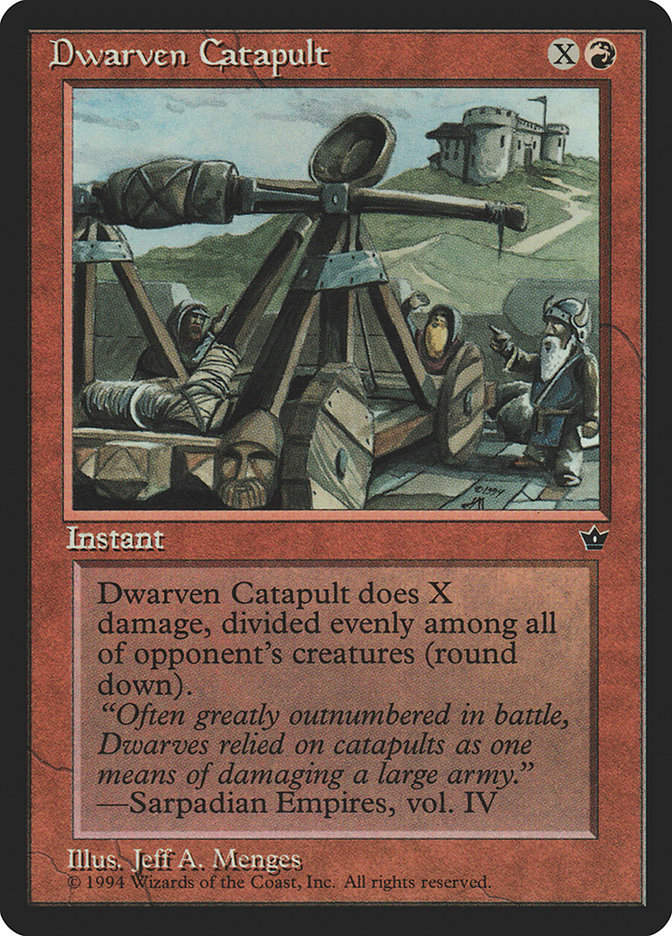Dwarven Catapult (fem)