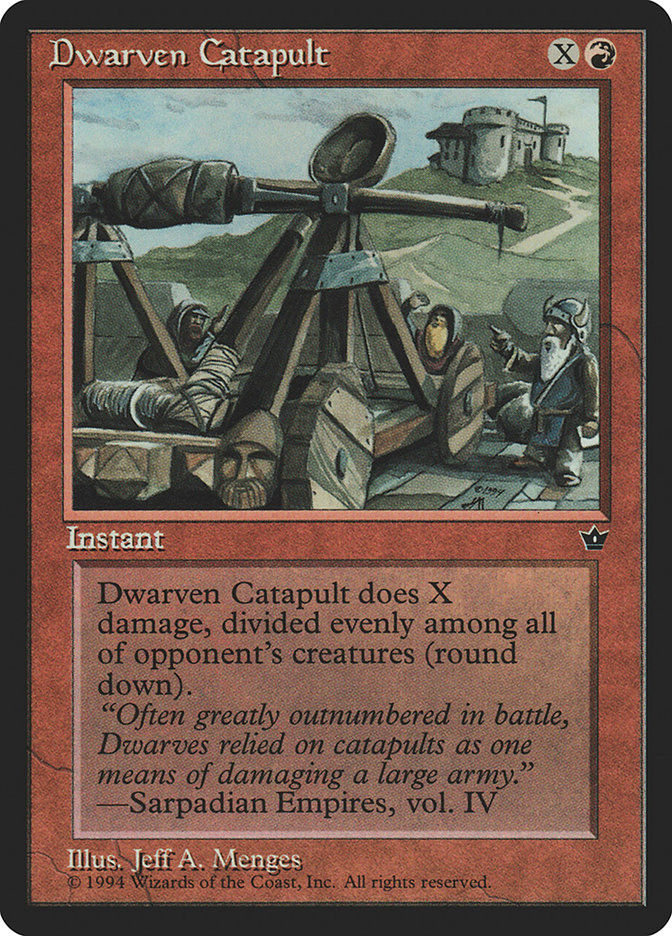 Dwarven Catapult (fem)