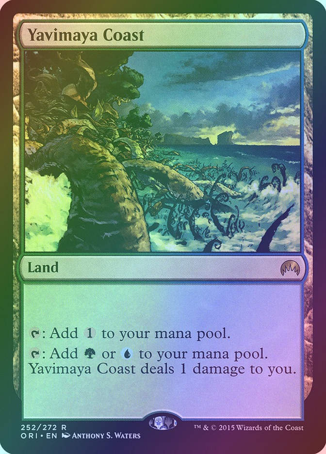 Yavimaya Coast (ORI) (252) / Foil