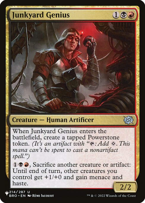 Junkyard Genius (PLST) (BRO-214)
