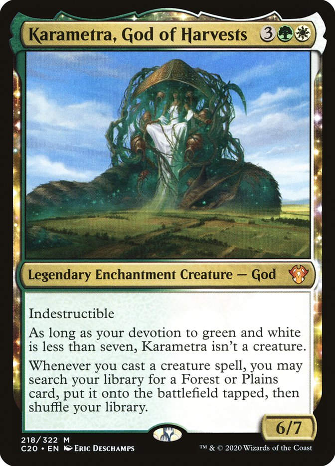 Karametra, God of Harvests (C20) (218)