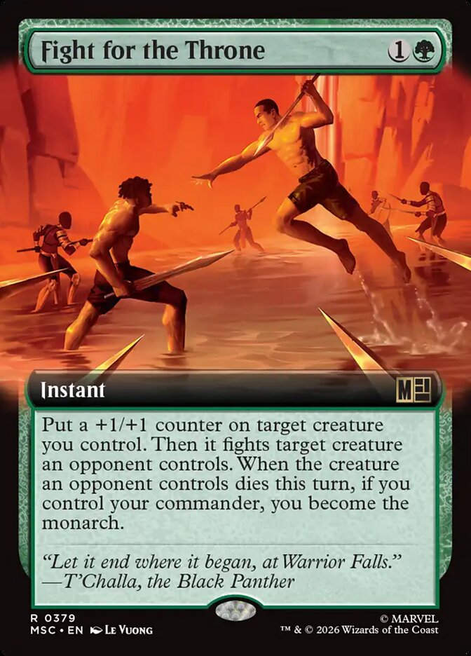 Fight for the Throne (MSC) (379) / Extended Art