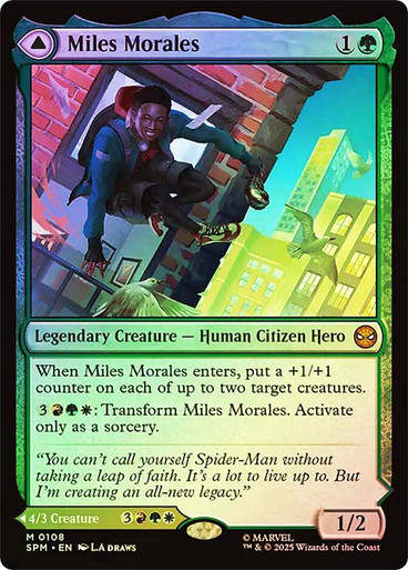 Miles Morales // Ultimate Spider-Man (SPM) (108) / Foil
