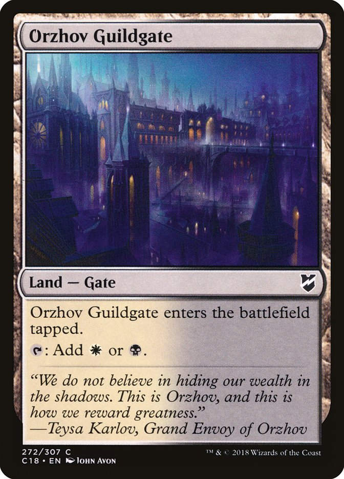 Orzhov Guildgate (c18)