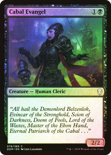 Cabal Evangel (DOM) (78) / Foil