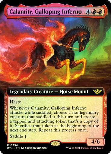 Calamity, Galloping Inferno (otj) (330) / Foil Extended