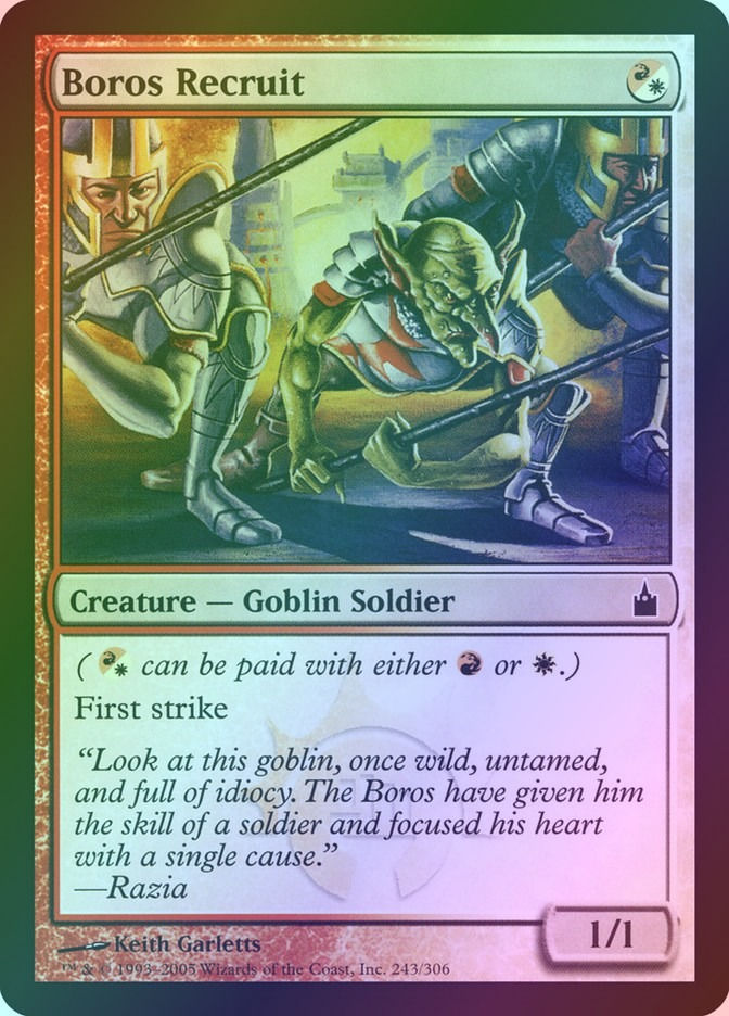 Boros Recruit (RAV) (243) / Foil
