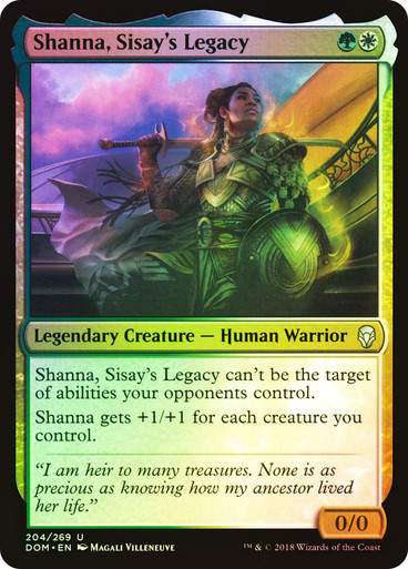 Shanna, Sisay's Legacy (DOM) (204) / Foil
