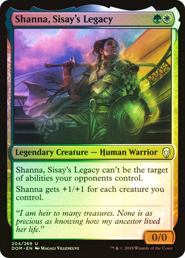 Shanna, Sisay's Legacy (DOM) (204) / Foil
