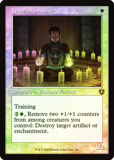 Hopeful Initiate (INR) (343) / Foil Retro