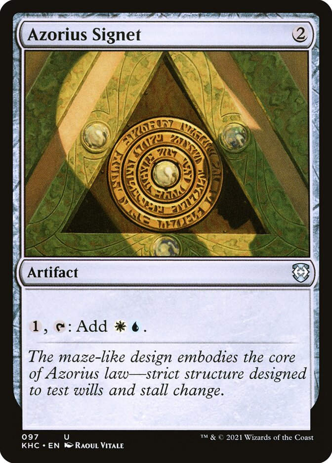 Azorius Signet (KHC) (97)