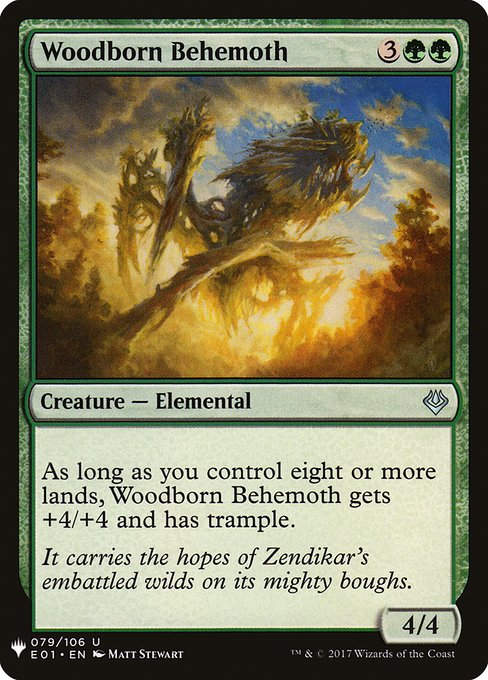 Woodborn Behemoth (PLST) (E01-79)