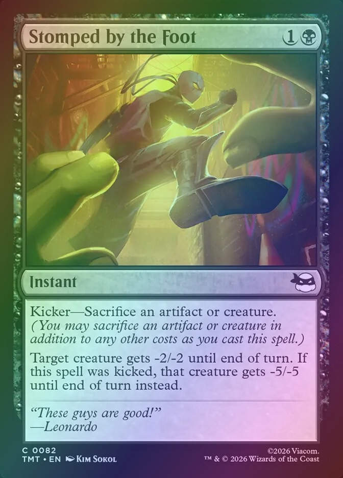 Stomped by the Foot (TMT) (82) / Foil