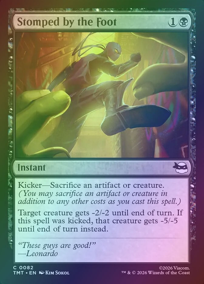 Stomped by the Foot (TMT) (82) / Foil