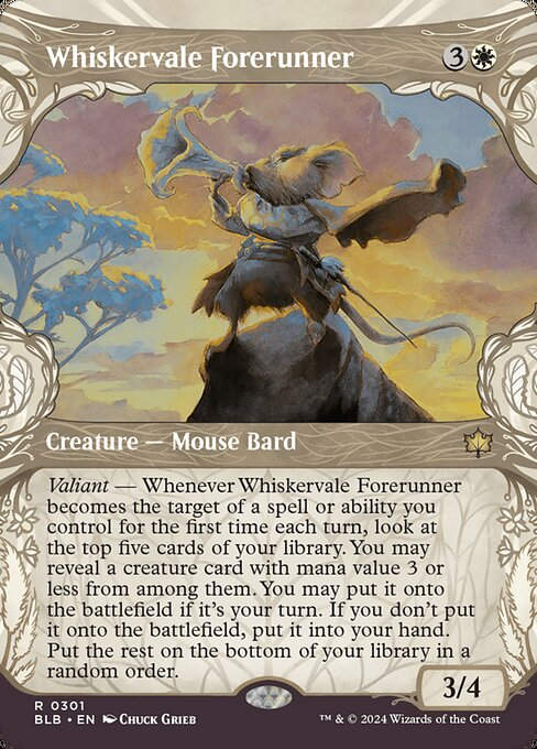 Whiskervale Forerunner (blb) (301) / Showcase