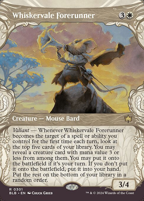 Whiskervale Forerunner (blb) (301) / Showcase