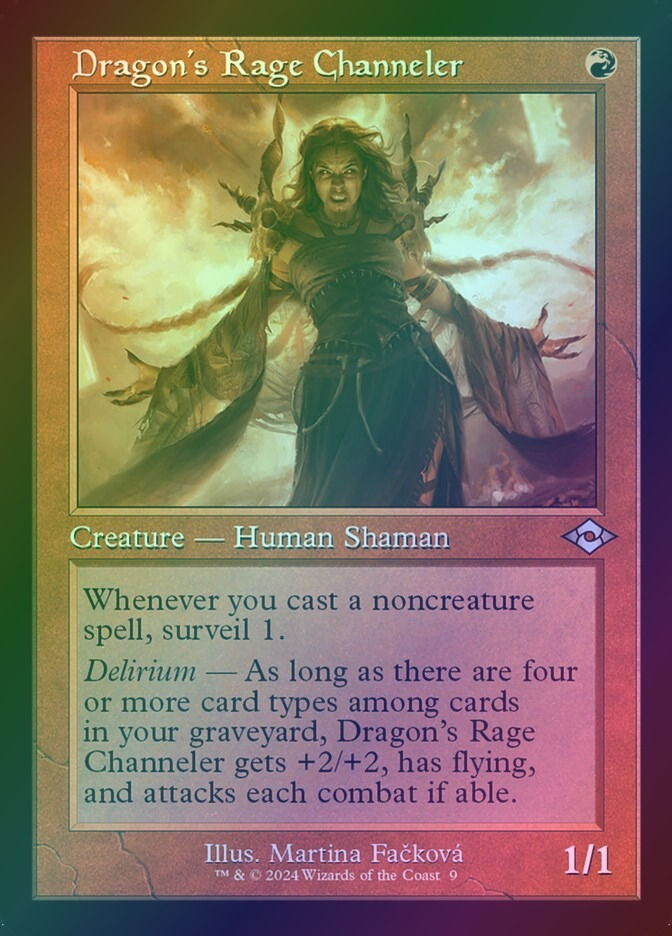 Dragon's Rage Channeler (H2R) (9) / Foil