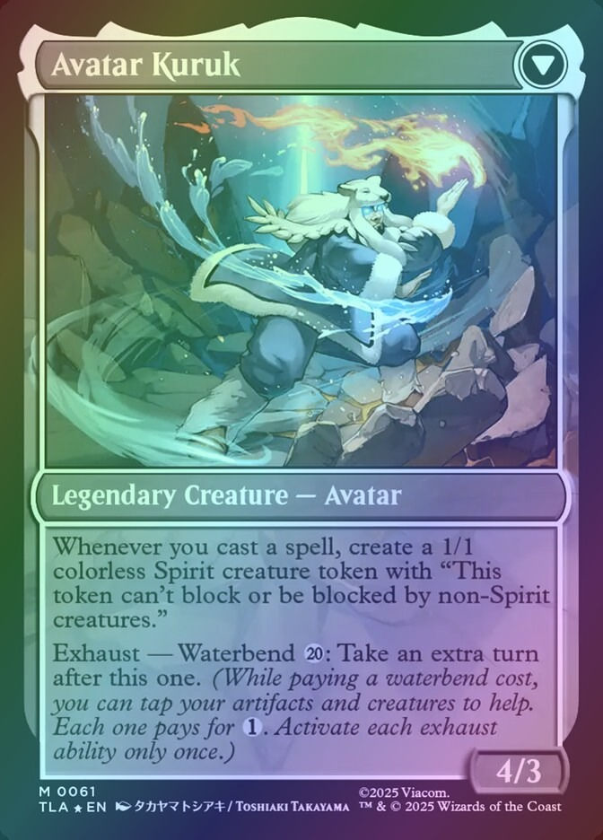 The Legend of Kuruk // Avatar Kuruk (PTLA) (61s) / Foil — cara 2 de 2
