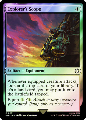 Explorer's Scope (pip) (231) / Foil