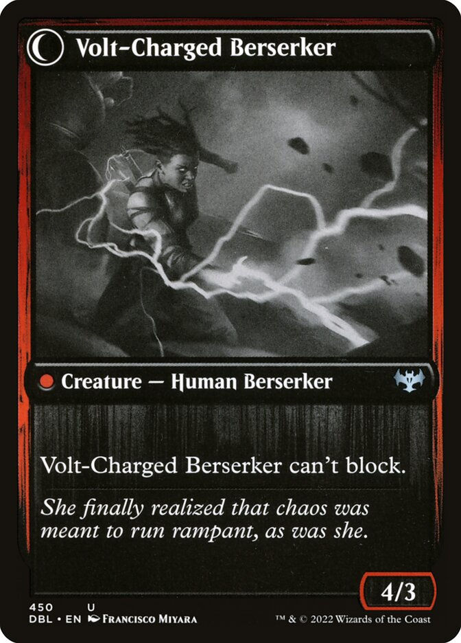 Voltaic Visionary // Volt-Charged Berserker (DBL) (450) — cara 2 de 2