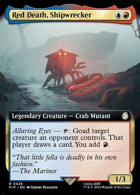 Red Death, Shipwrecker (pip) (426) / Extended Art