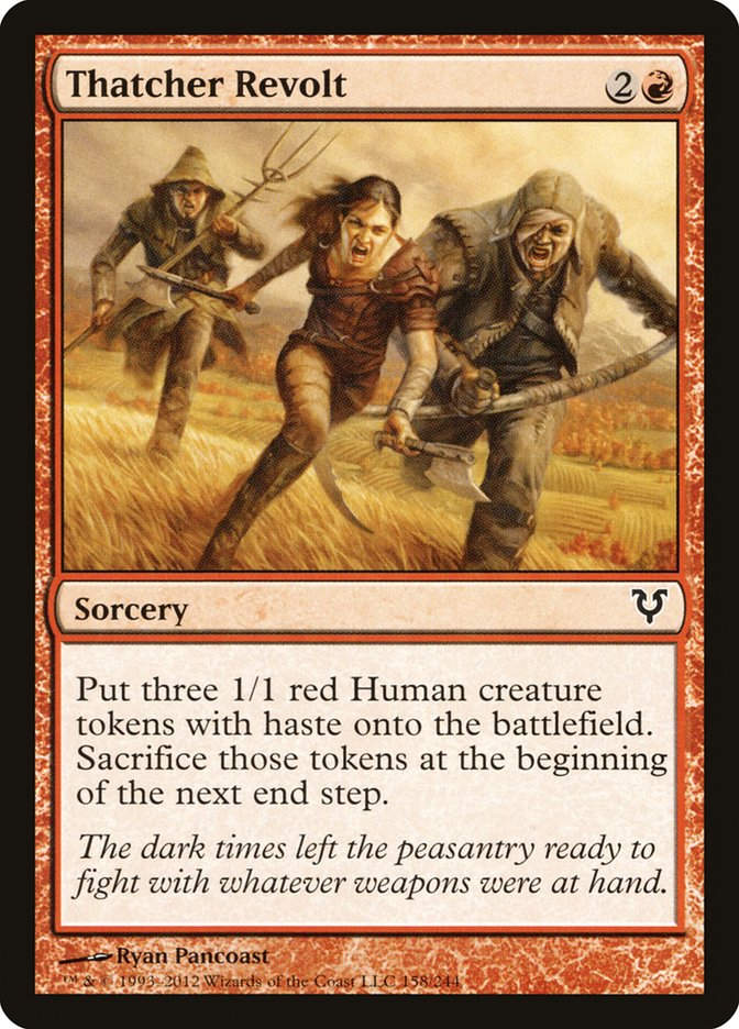 Thatcher Revolt (AVR) (158) / Foil