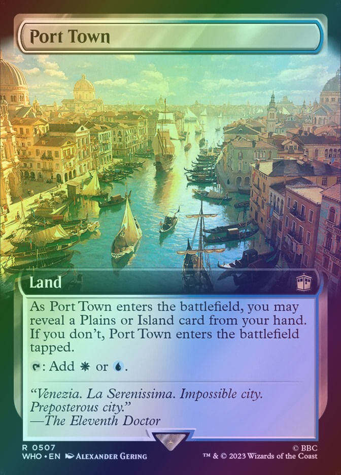 Port Town (WHO) (507) / Extended Art / Foil