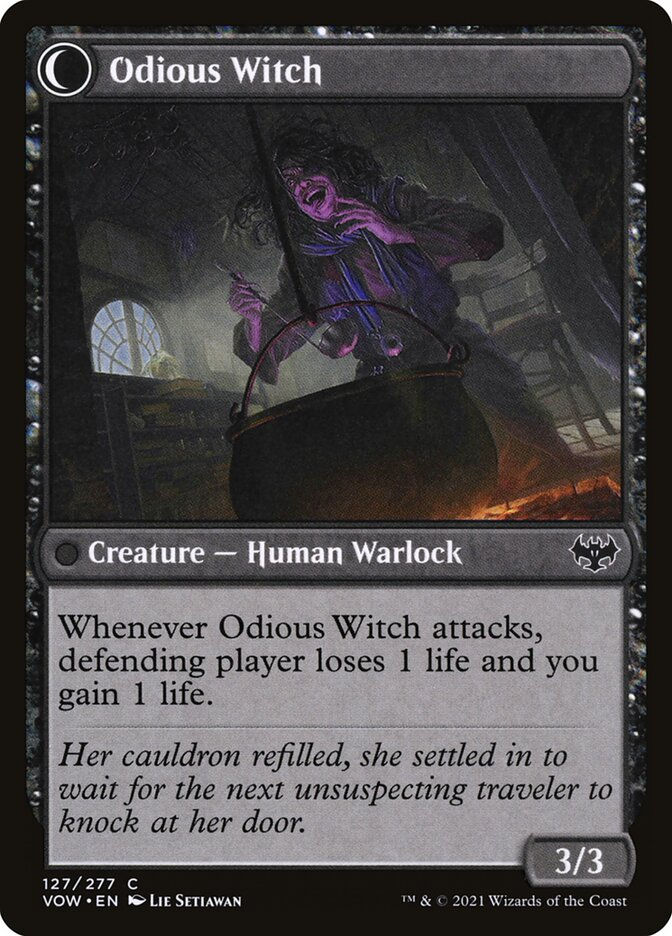Ragged Recluse // Odious Witch (VOW) (127) — cara 2 de 2