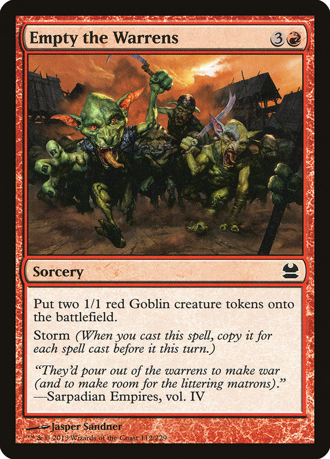 Empty the Warrens (mma)