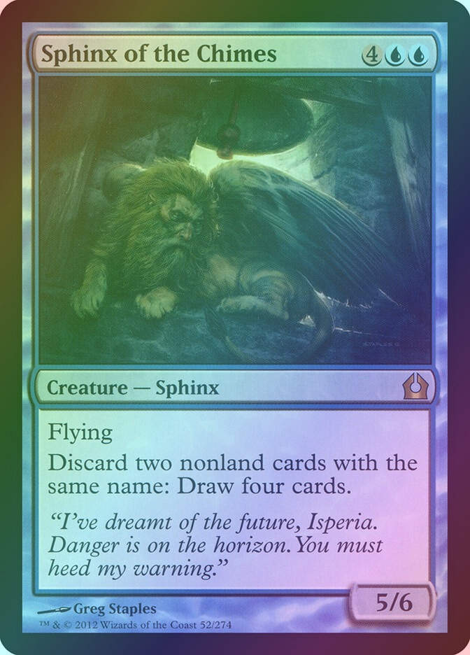 Sphinx of the Chimes (RTR) (52) / Foil