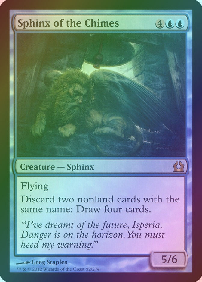Sphinx of the Chimes (RTR) (52) / Foil