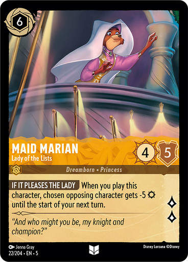 Maid Marian - Lady of the Lists (LOR_SHS)